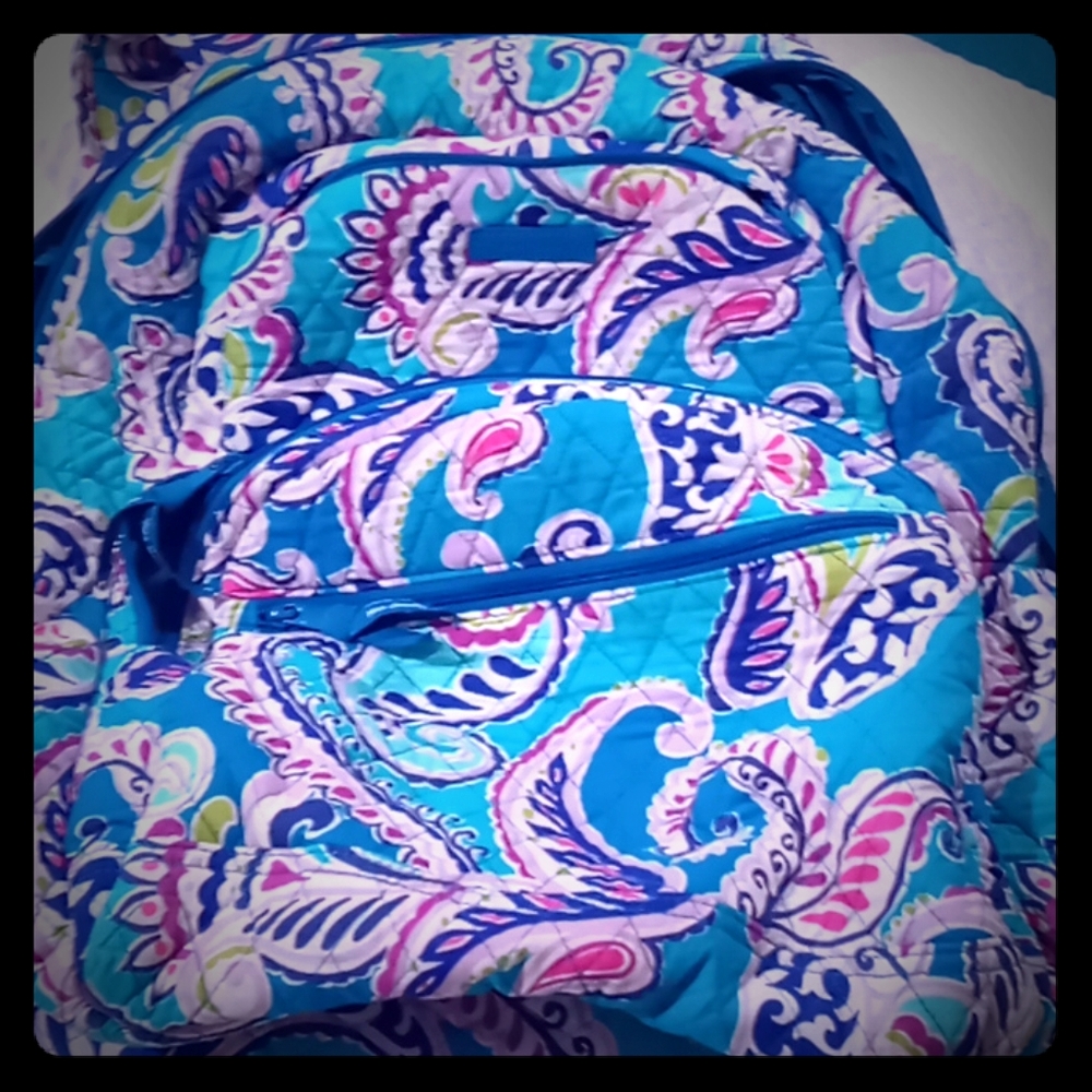 Vera Bradley Waikiki paisley Backpack